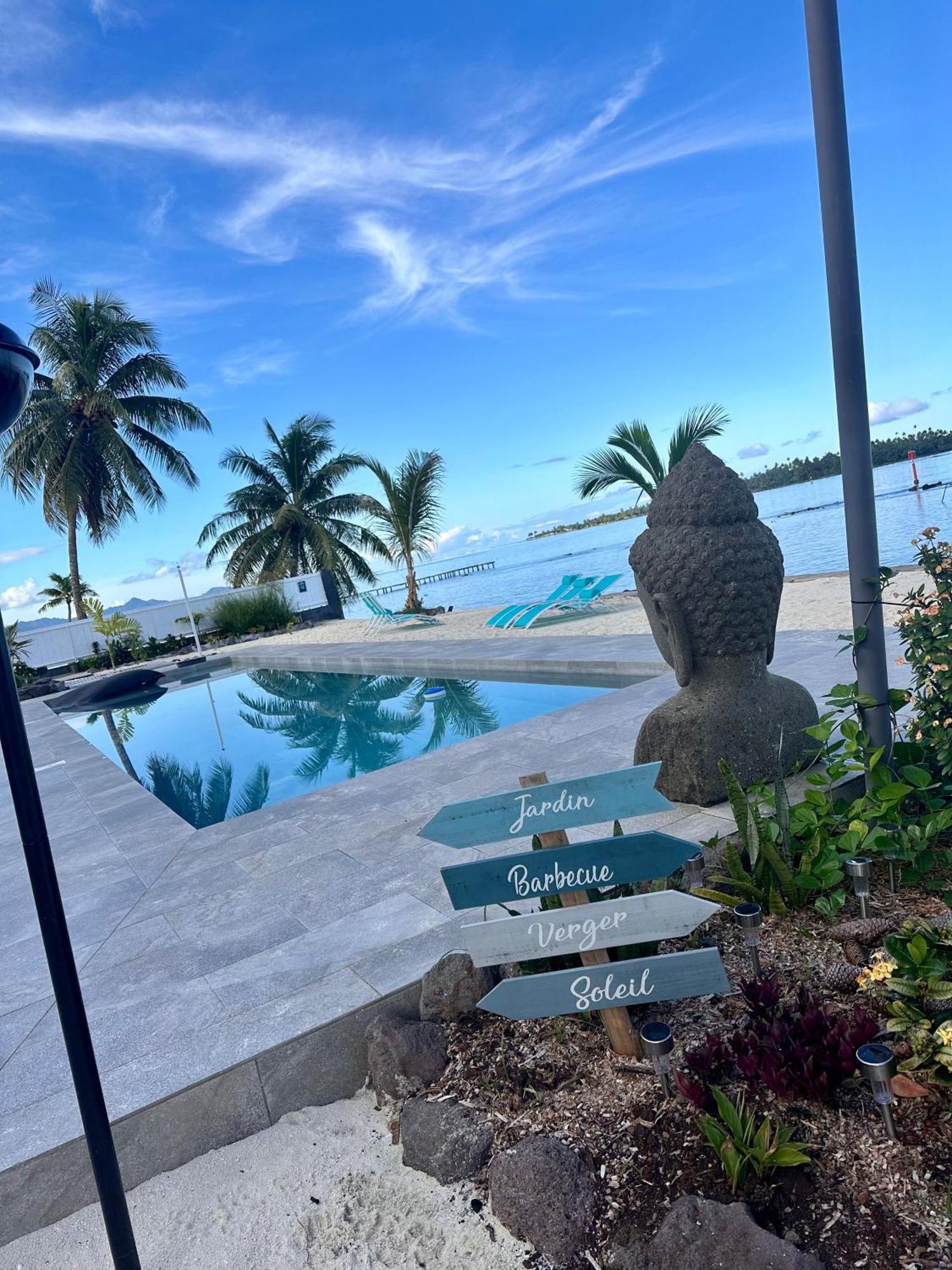 Pension Irivai Appartement Puatou 1 Chambre Bord De Mer Uturoa Luaran gambar