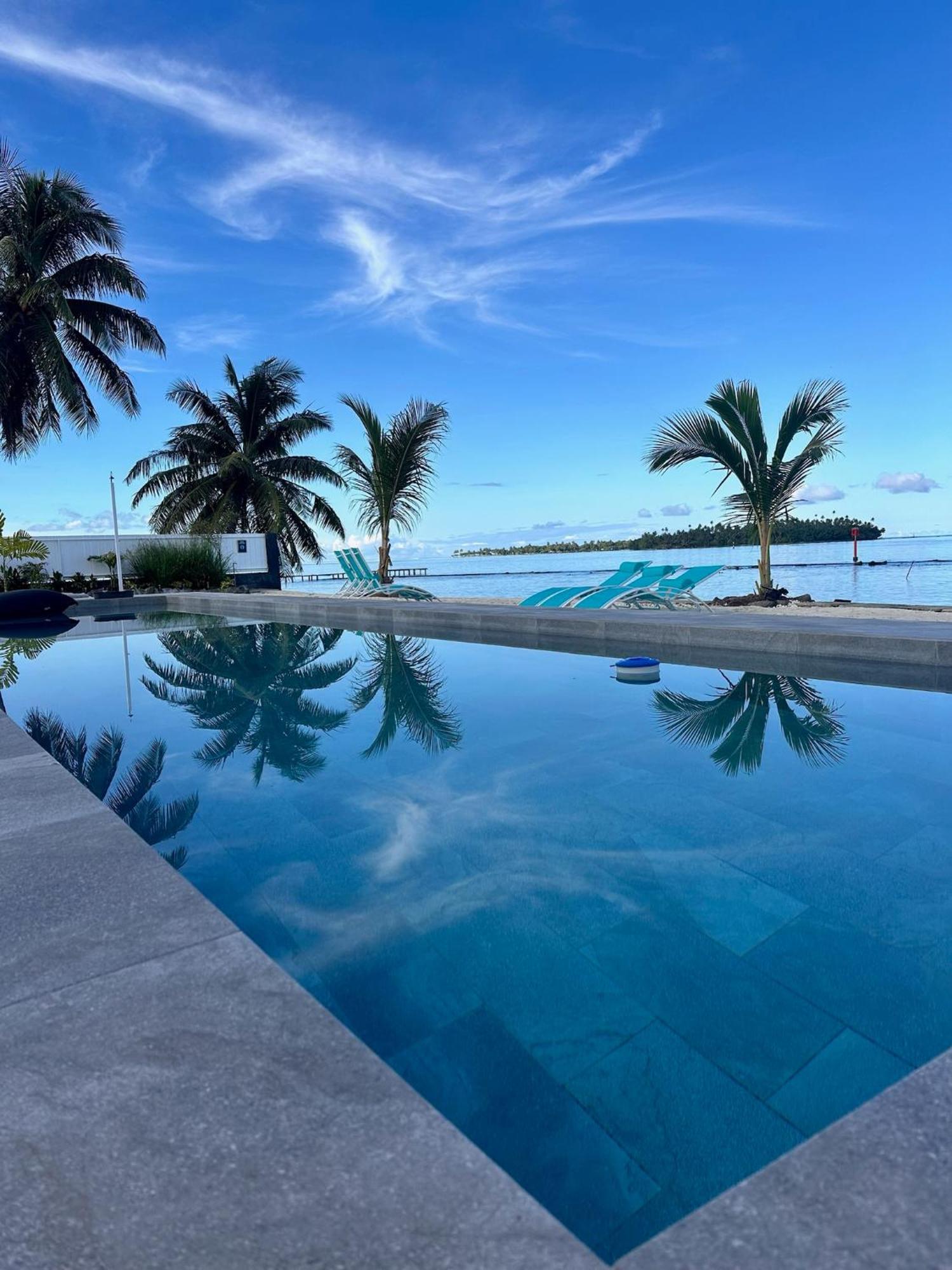 Pension Irivai Appartement Puatou 1 Chambre Bord De Mer Uturoa Luaran gambar