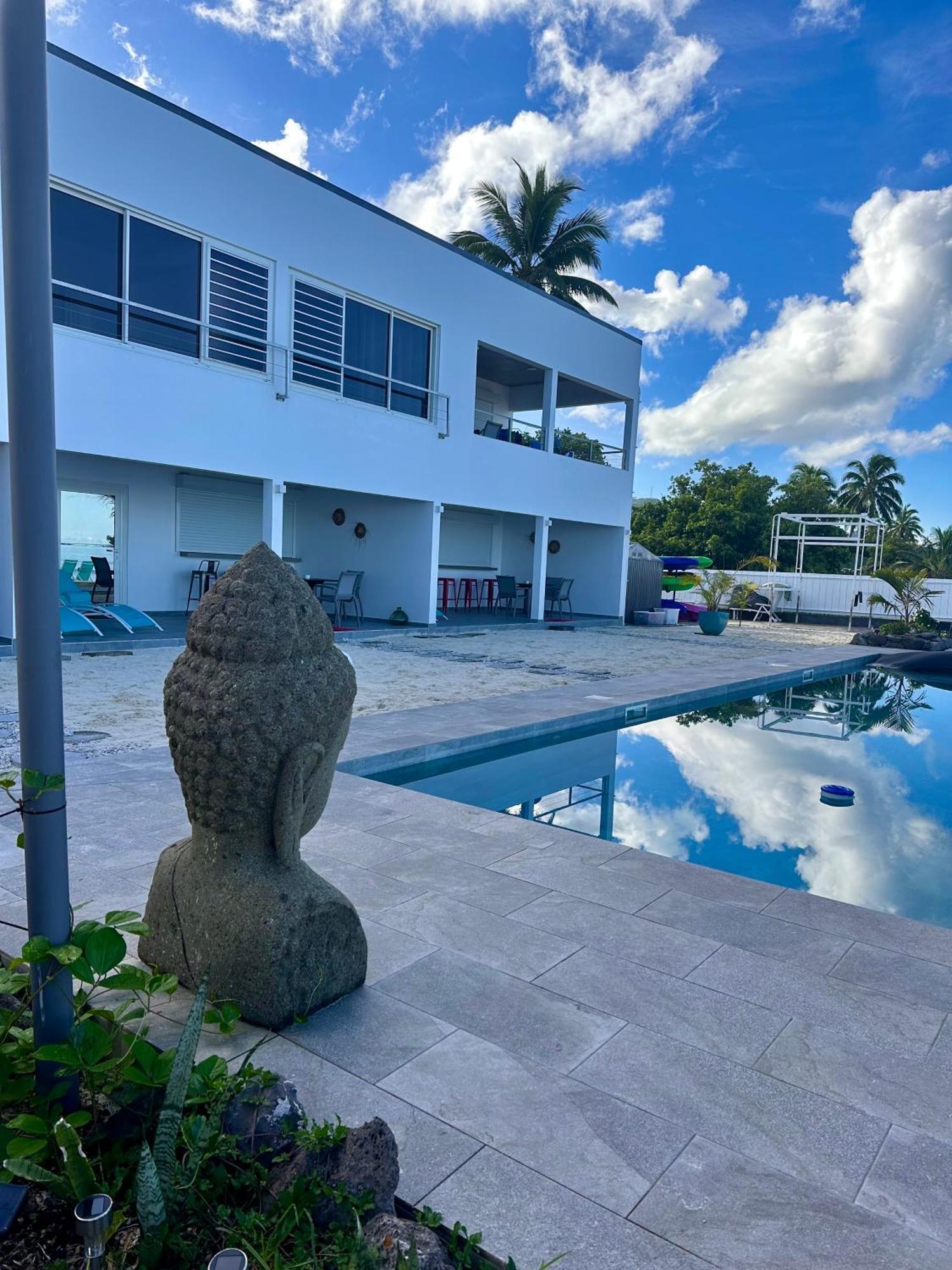 Pension Irivai Appartement Puatou 1 Chambre Bord De Mer Uturoa Luaran gambar