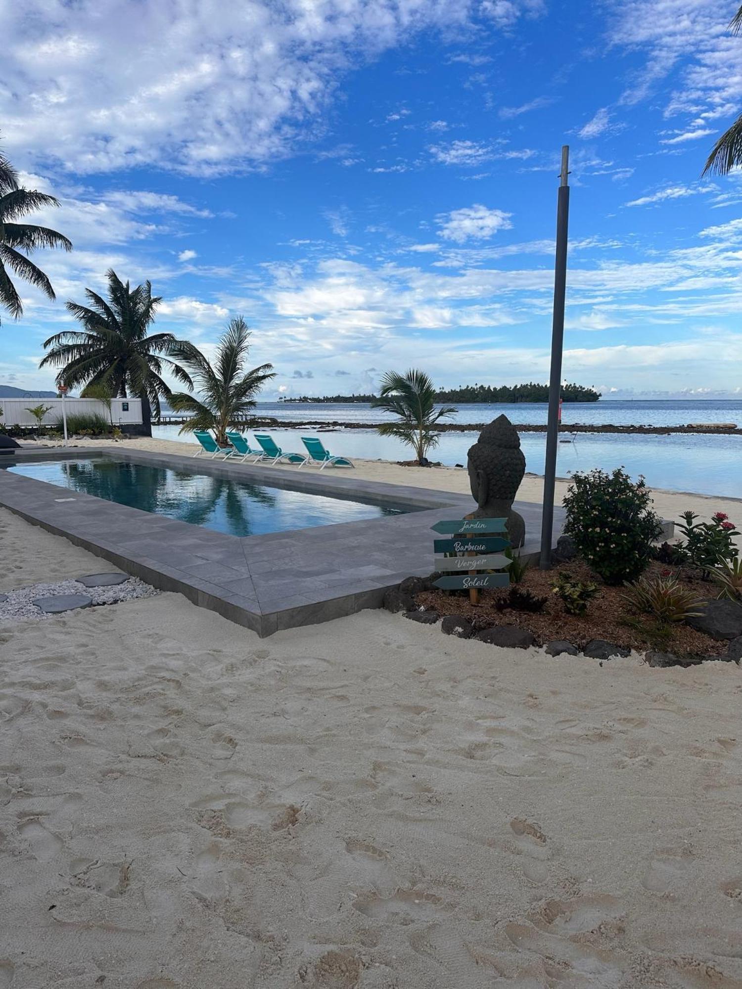 Pension Irivai Appartement Puatou 1 Chambre Bord De Mer Uturoa Luaran gambar