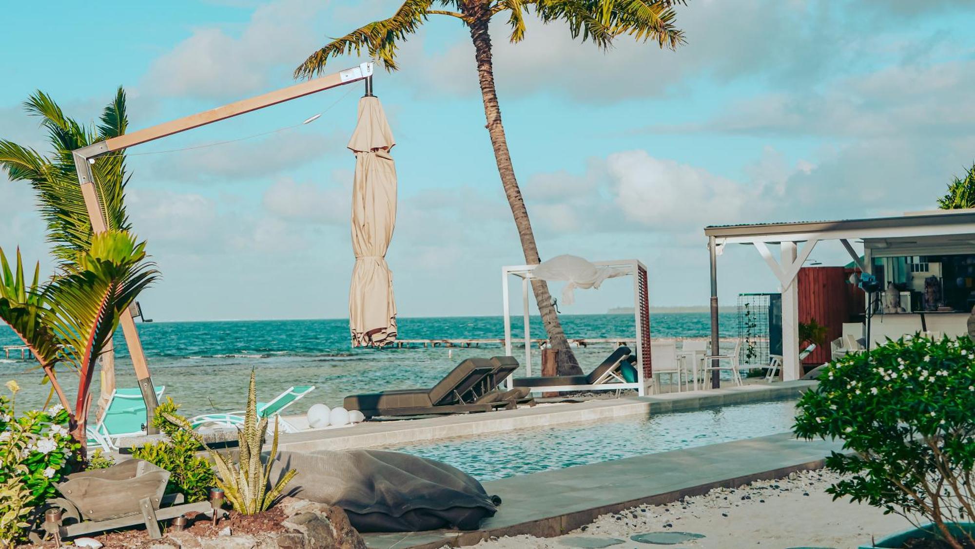 Pension Irivai Appartement Puatou 1 Chambre Bord De Mer Uturoa Luaran gambar