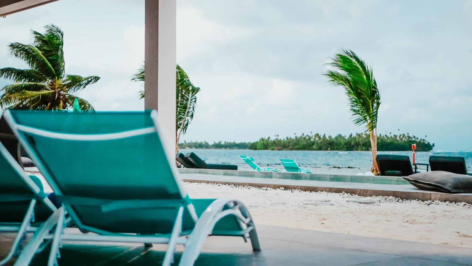 Pension Irivai Appartement Puatou 1 Chambre Bord De Mer Uturoa Luaran gambar