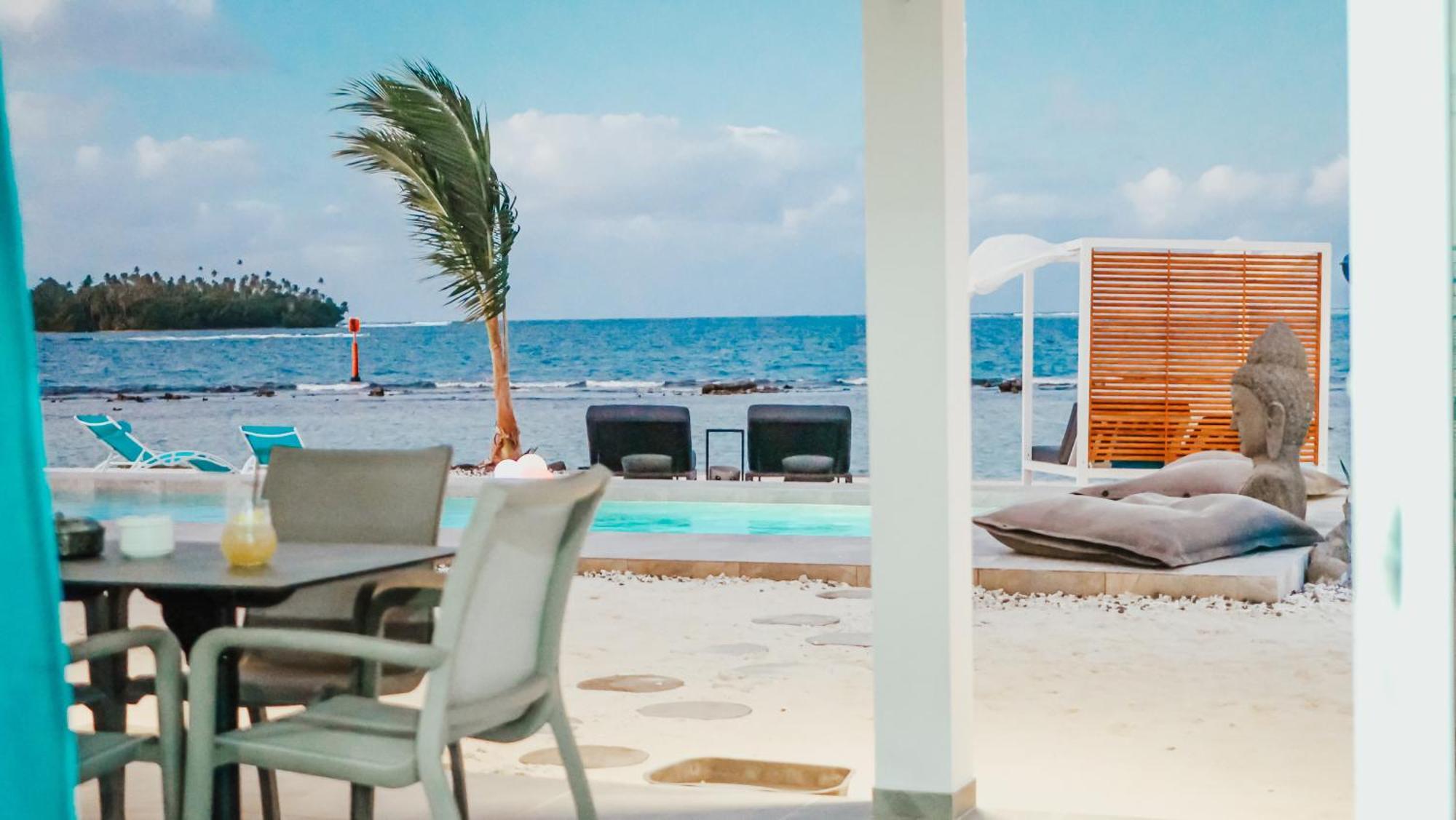 Pension Irivai Appartement Puatou 1 Chambre Bord De Mer Uturoa Luaran gambar