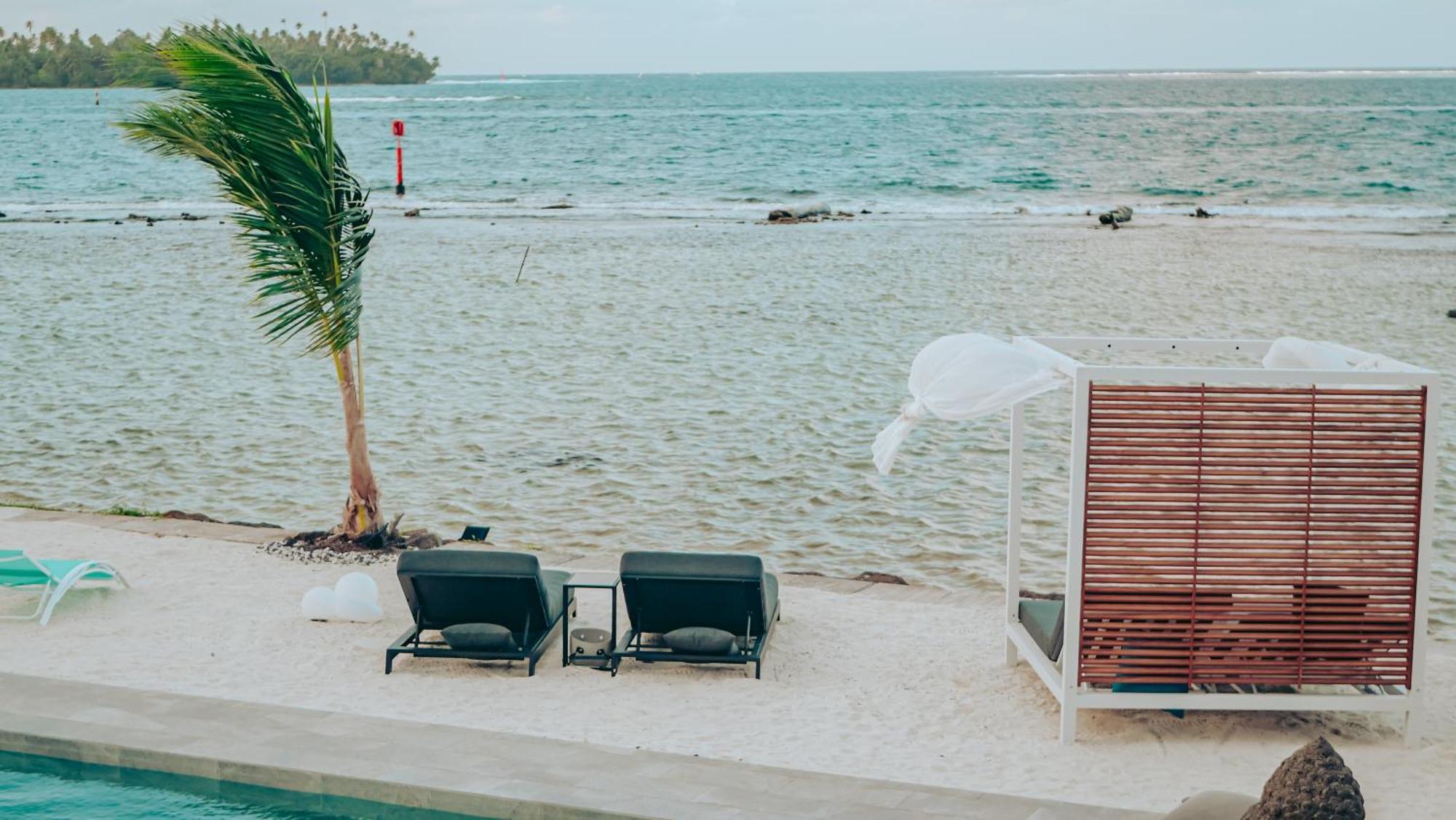 Pension Irivai Appartement Puatou 1 Chambre Bord De Mer Uturoa Luaran gambar