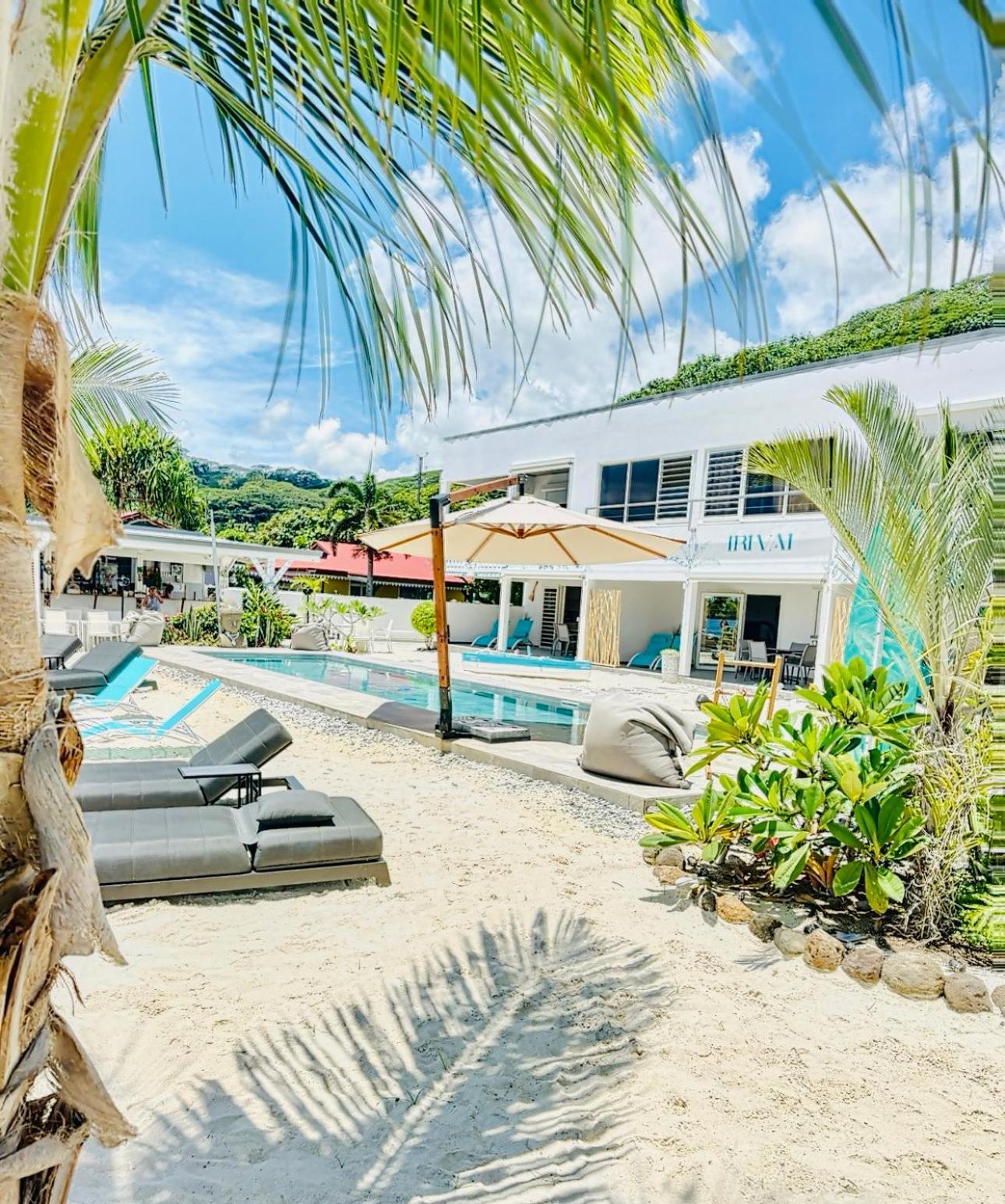 Pension Irivai Appartement Puatou 1 Chambre Bord De Mer Uturoa Luaran gambar