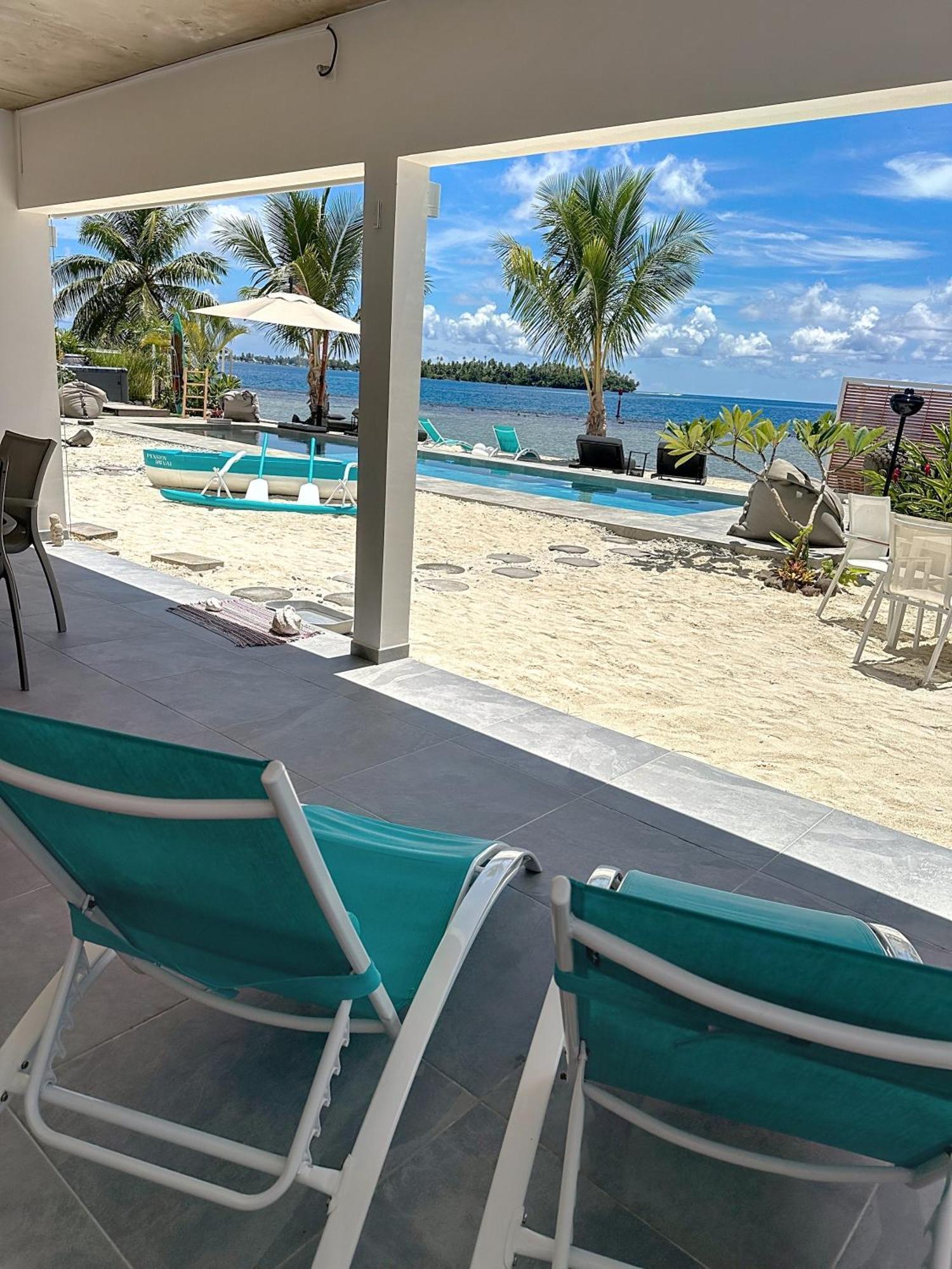 Pension Irivai Appartement Puatou 1 Chambre Bord De Mer Uturoa Luaran gambar