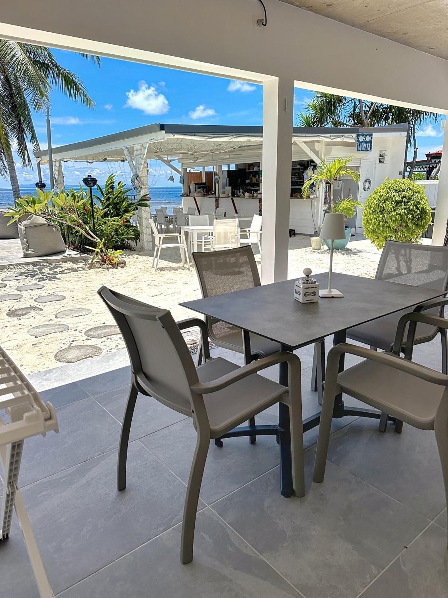 Pension Irivai Appartement Puatou 1 Chambre Bord De Mer Uturoa Luaran gambar