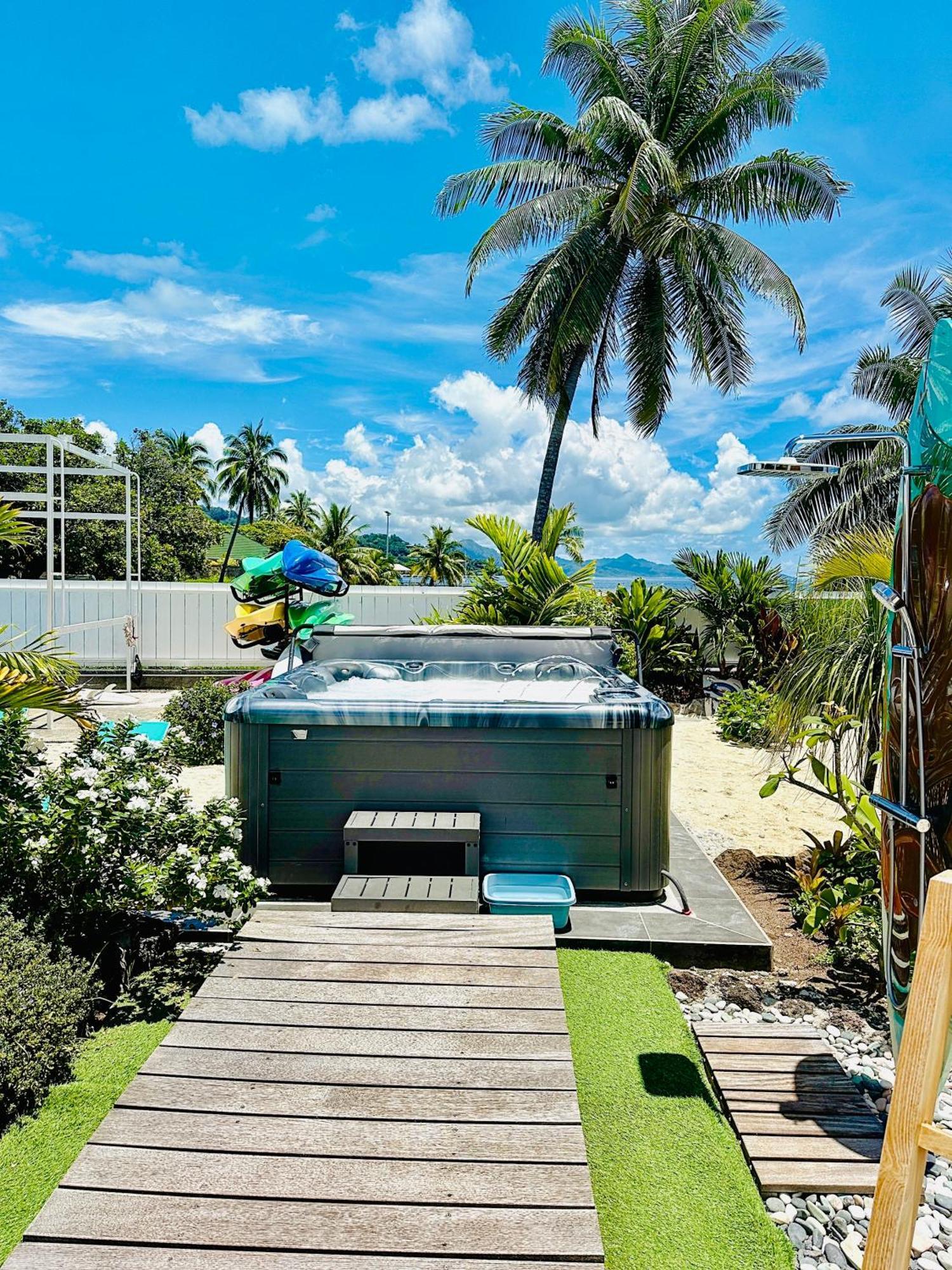 Pension Irivai Appartement Puatou 1 Chambre Bord De Mer Uturoa Luaran gambar
