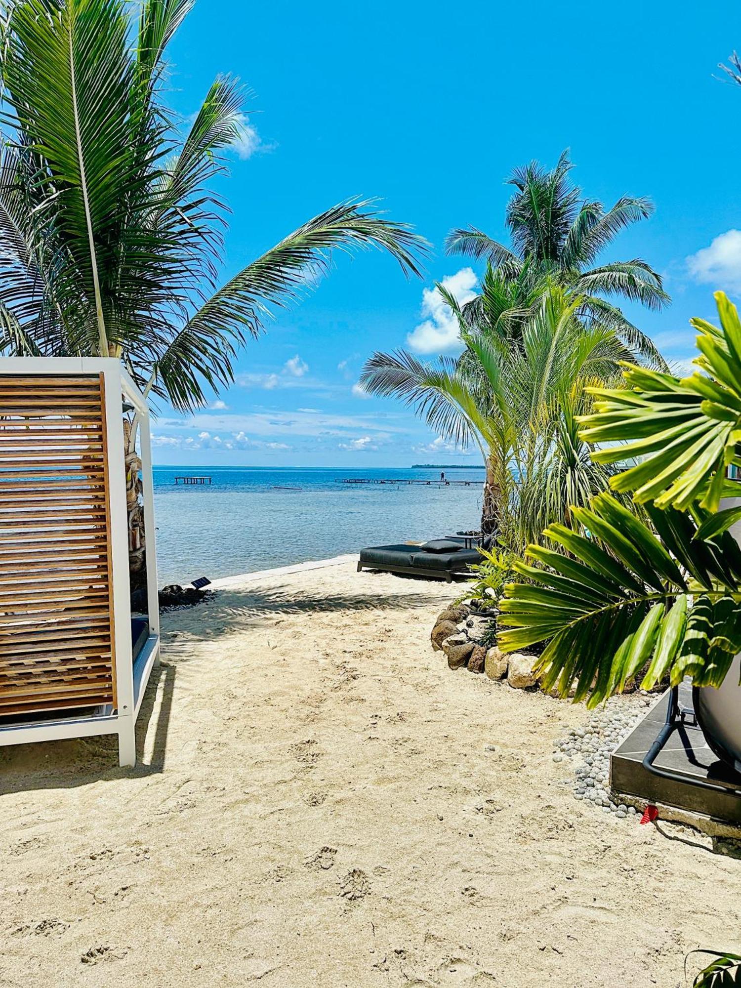 Pension Irivai Appartement Puatou 1 Chambre Bord De Mer Uturoa Luaran gambar
