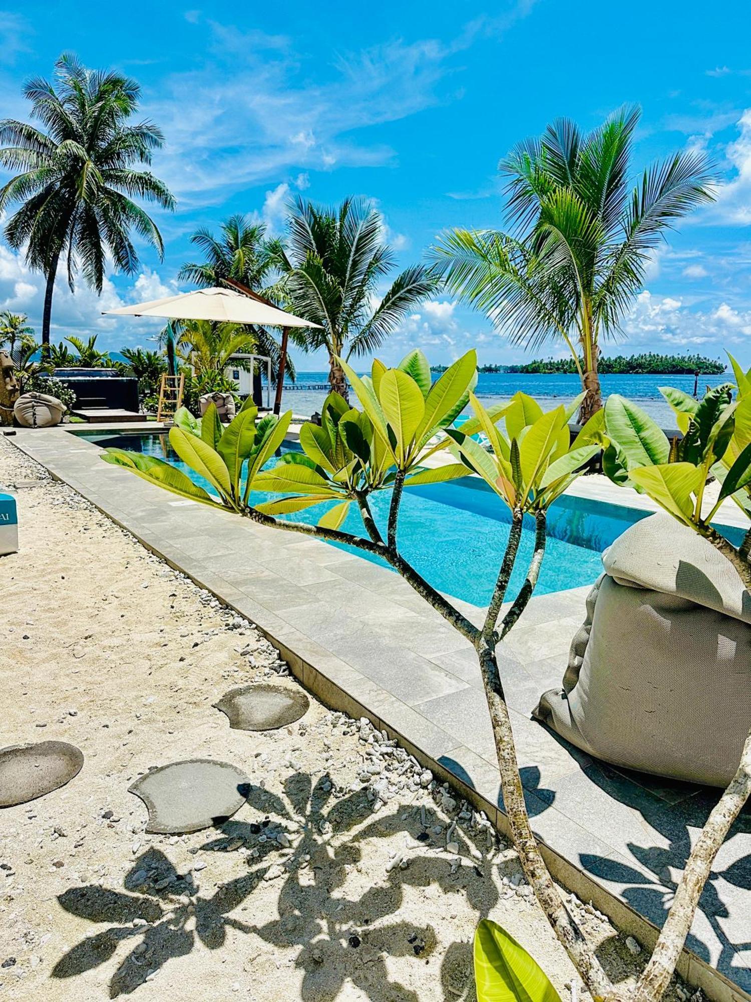 Pension Irivai Appartement Puatou 1 Chambre Bord De Mer Uturoa Luaran gambar