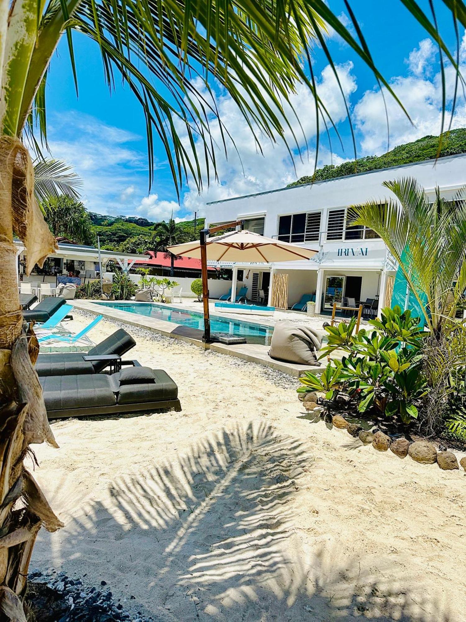 Pension Irivai Appartement Puatou 1 Chambre Bord De Mer Uturoa Luaran gambar