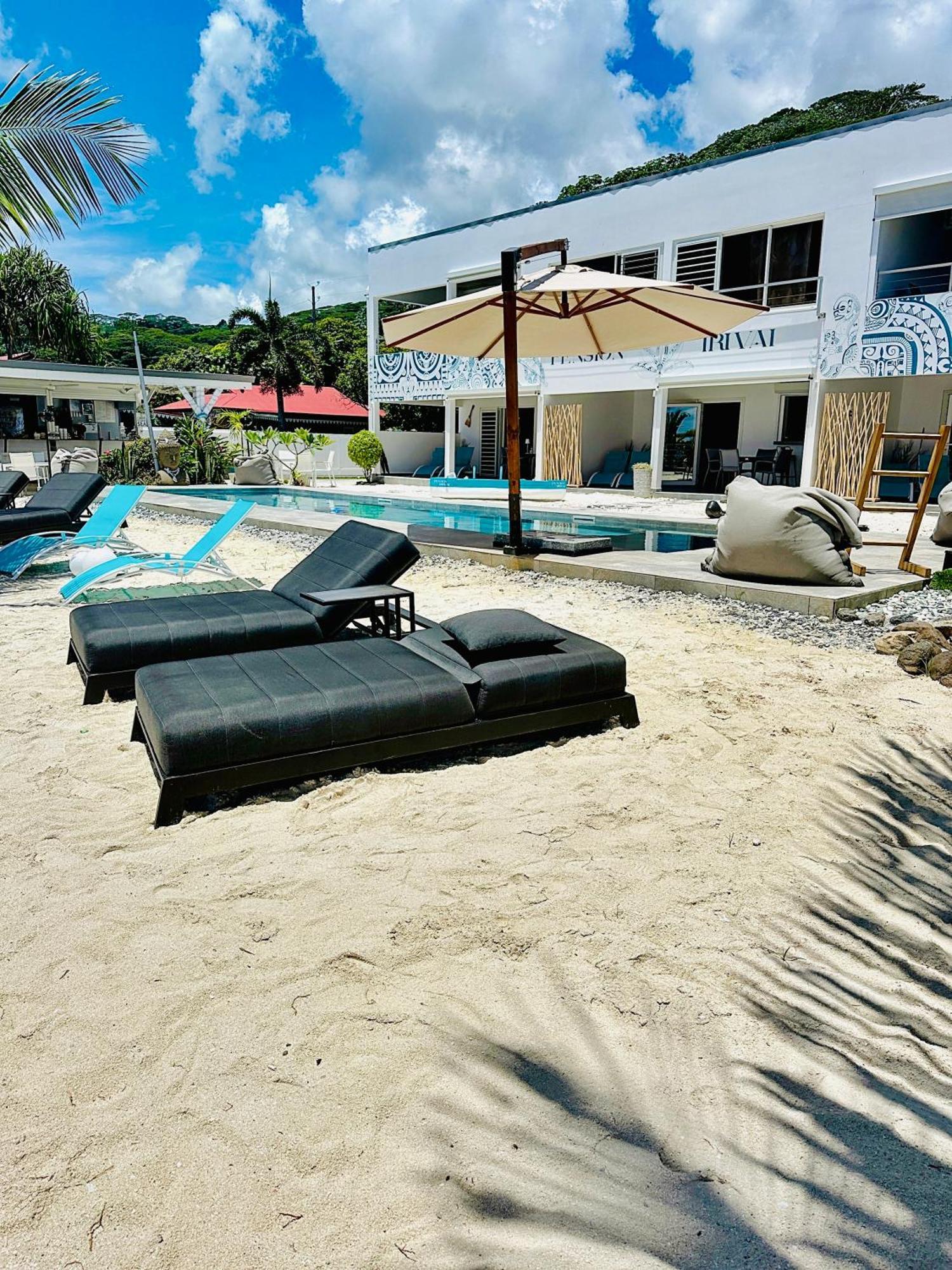 Pension Irivai Appartement Puatou 1 Chambre Bord De Mer Uturoa Luaran gambar