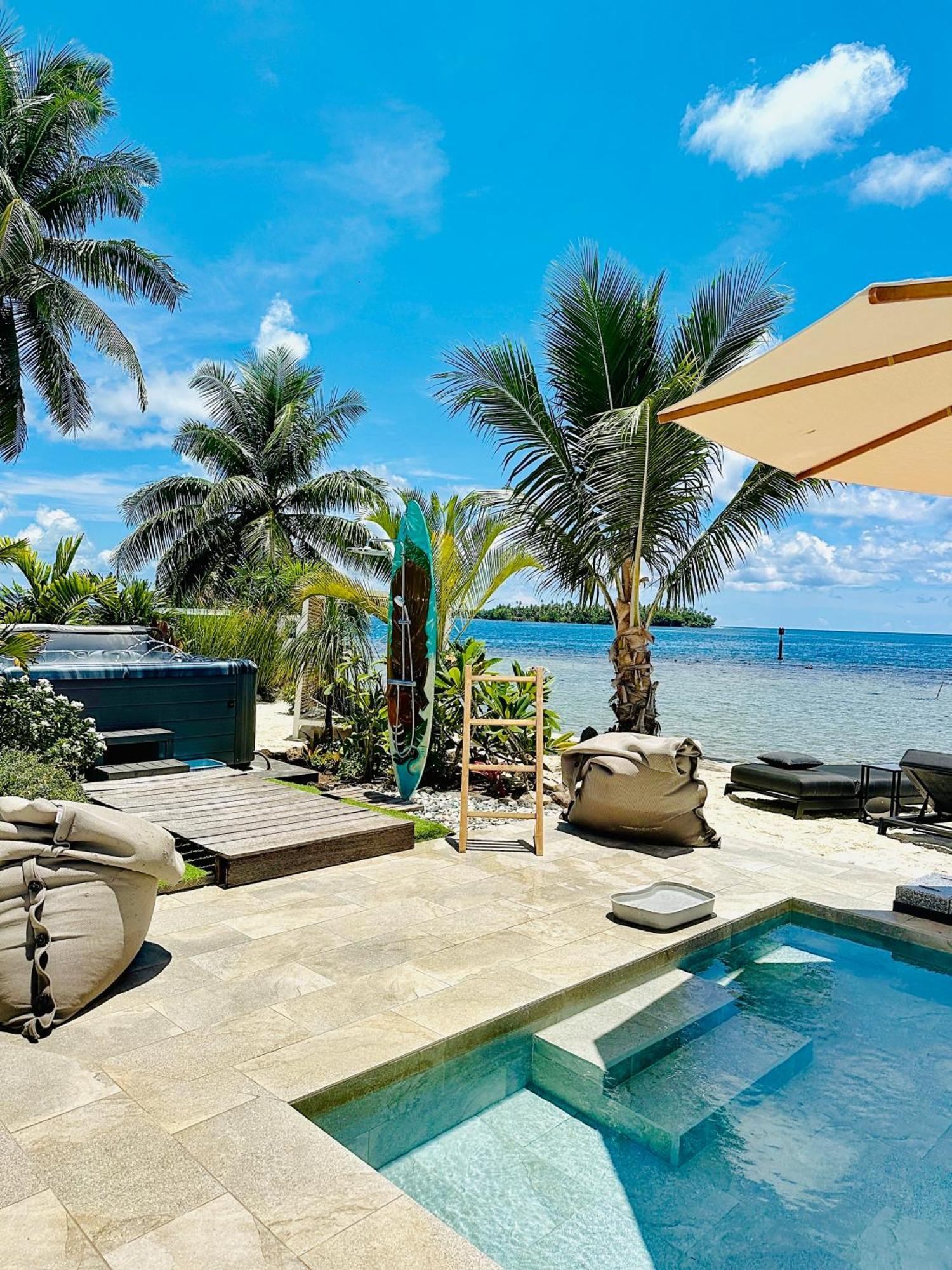 Pension Irivai Appartement Puatou 1 Chambre Bord De Mer Uturoa Luaran gambar