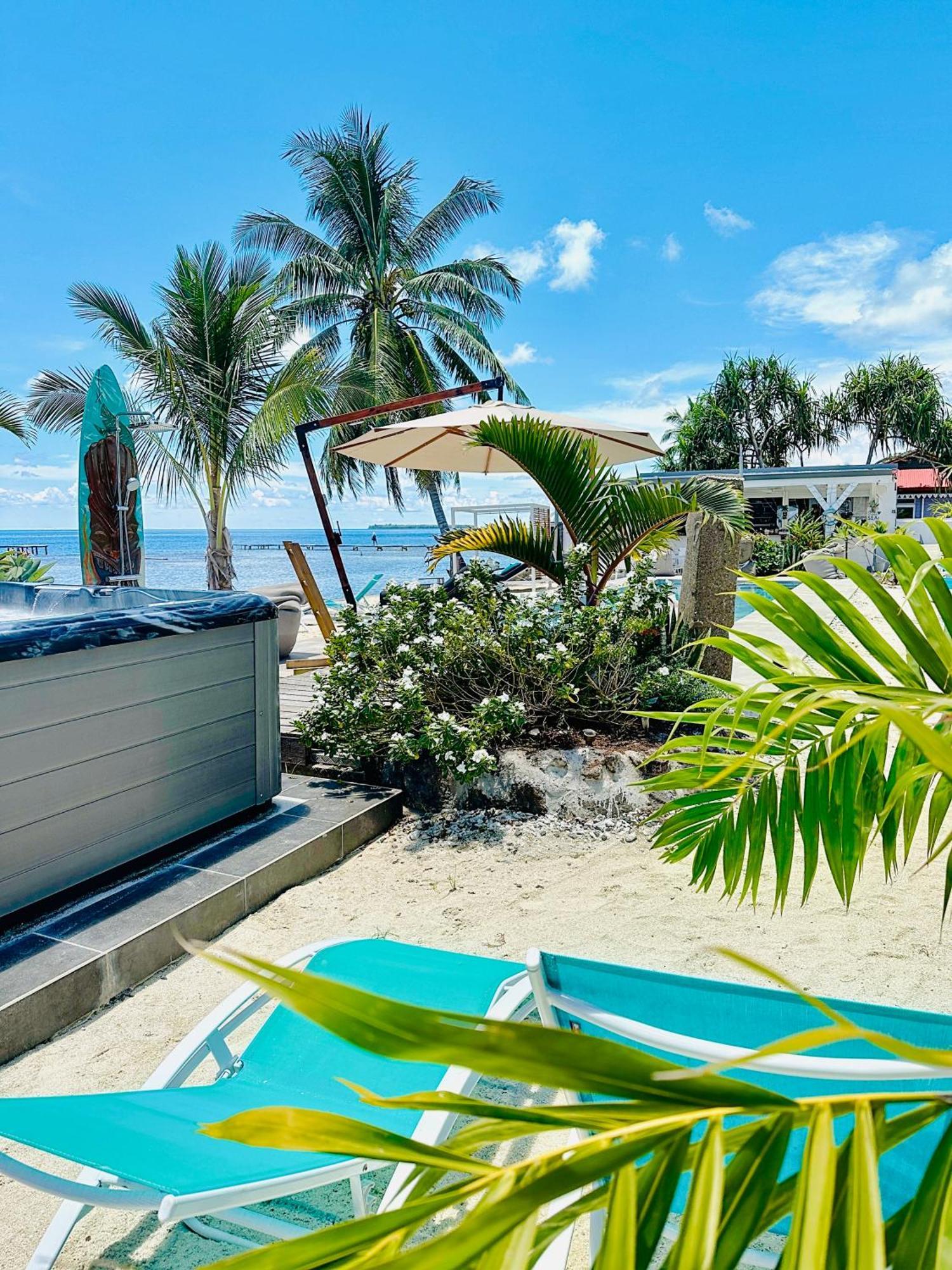 Pension Irivai Appartement Puatou 1 Chambre Bord De Mer Uturoa Luaran gambar