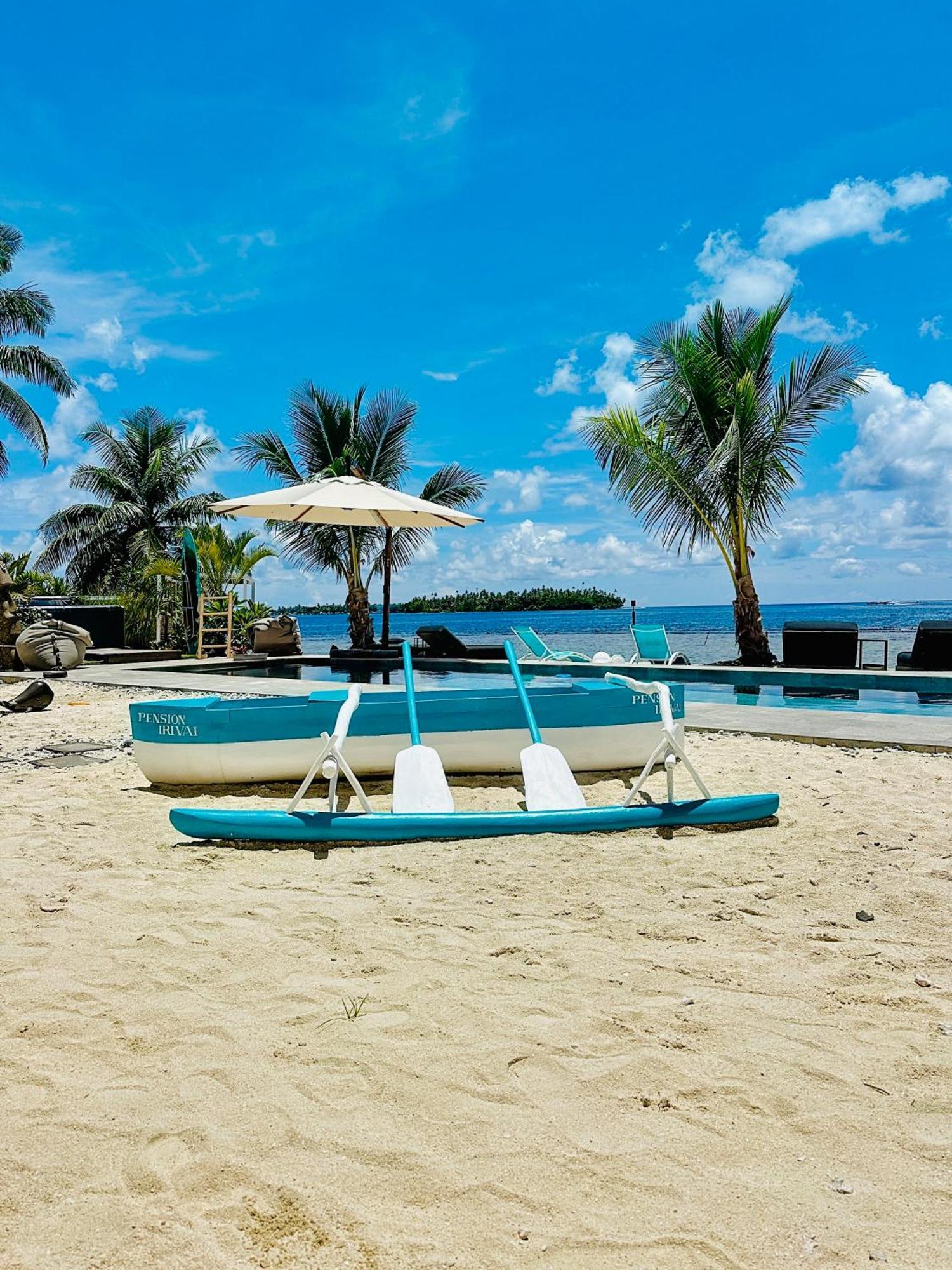 Pension Irivai Appartement Puatou 1 Chambre Bord De Mer Uturoa Luaran gambar